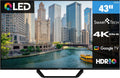 Smart Tech Fernseher 43QG06V2, 43 Zoll, QLED, 4K